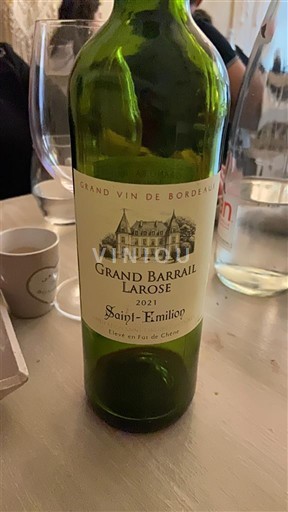 Bordeaux Saint-Émilion Grand Barrail Larose 2021