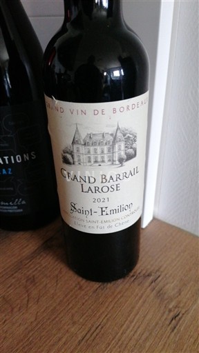 Bordeaux Saint-Émilion Grand Barrail Larose 2021