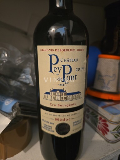 Vin Médoc Château Pey de Pont - Avis, conseil, vieillissement et prix.