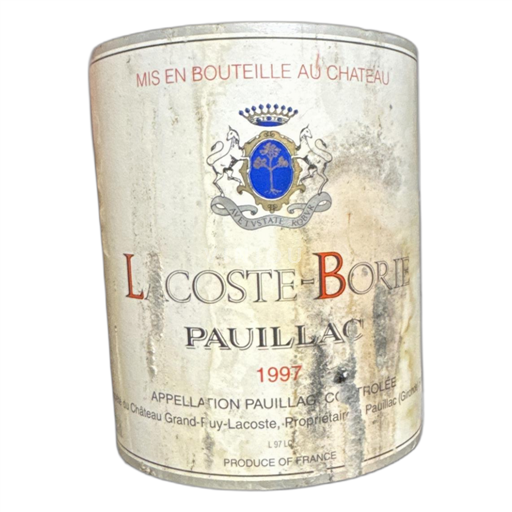 Bordeaux Pauillac Lacoste-Borie 1997
