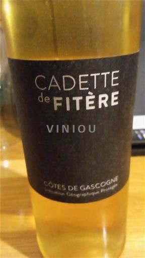 Sud-Ovest Côtes de Gascogne Cadette de Fitère Senza annata