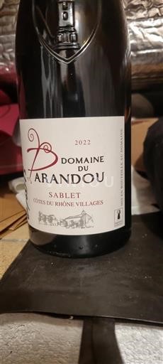 Vallée du Rhône Côtes-du-rhône-villages Domaine du Parandou Sablet 2022