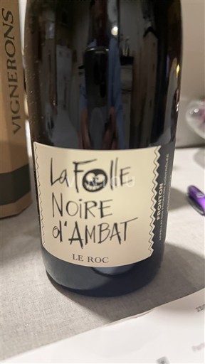 Sydväst Fronton Le Roc La Folle Noire d'Ambat Icke årgångsbetecknad