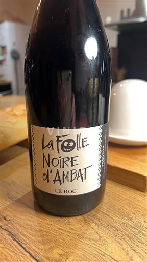 Sydvestfrankrig Fronton Le Roc La Folle Noire d'Ambat Ikke årgangsbestemt