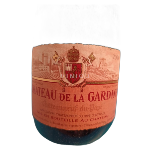 Vale do Ródano Châteauneuf-du-Pape Château de La Gardine 2004