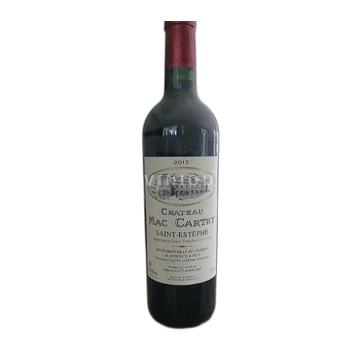 Bordeaux Saint-Estèphe Château Mac Carthy 2012