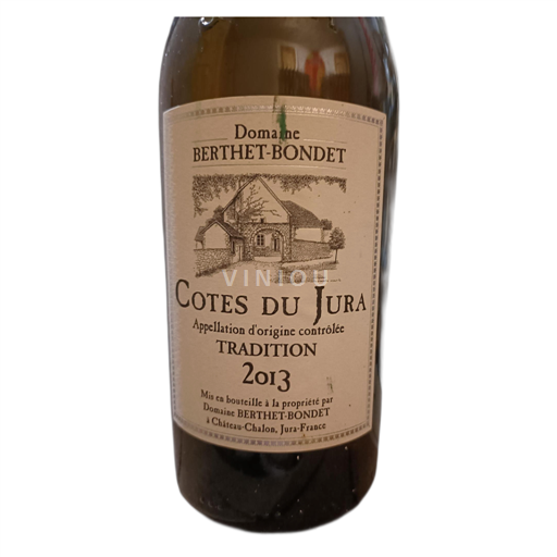 Jura Côtes du Jura Domaine Berthet-Bondet Tradition 2013