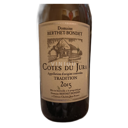 Jura Côtes du Jura Domaine Berthet-Bondet Tradition 2015