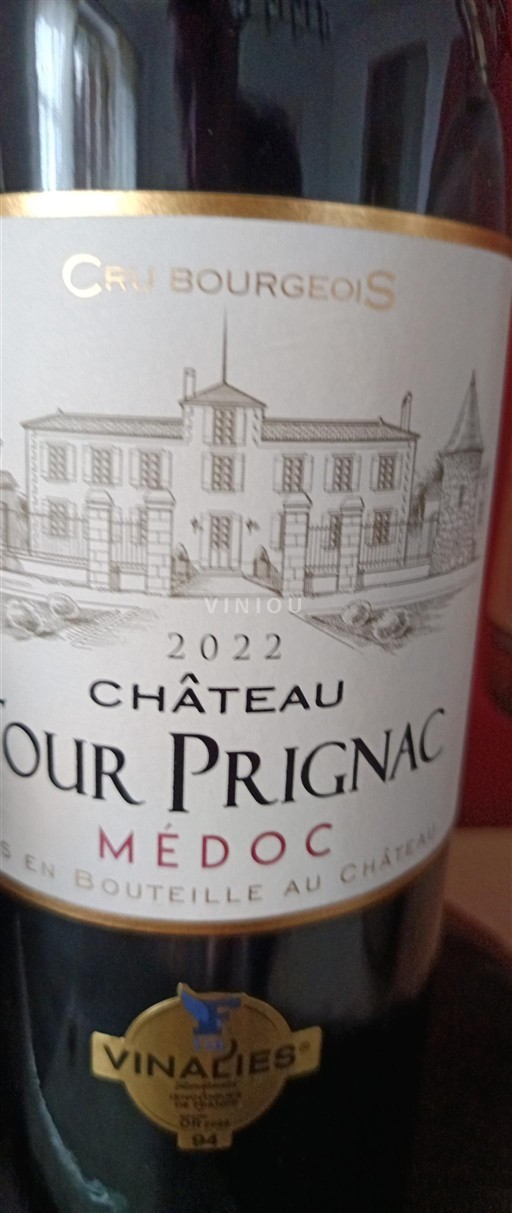 Bordeaux Médoc Château Tour Prignac 2022
