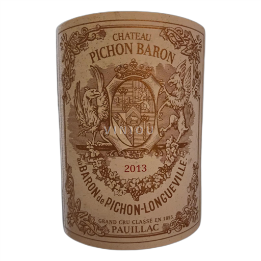 Bordeaux Pauillac Château Pichon Baron 2013