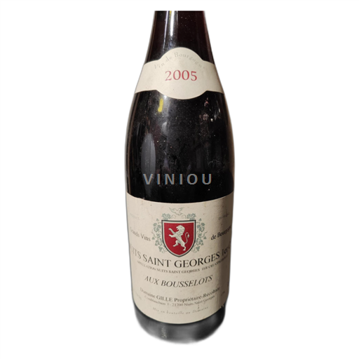 Bourgondië Nuits-saint-georges Domaine Gille Aux Bousselots 1er cru 2005