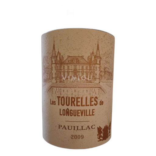 Bordeaux Pauillac Château Pichon Longueville Les Tourelles de Longueville 2009