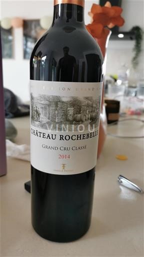 Bordéus Saint-Émilion Grand Cru Château Rochebelle 2014
