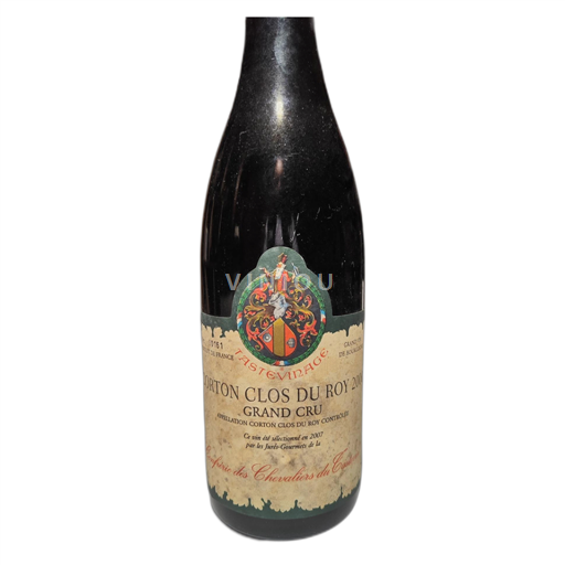Borgoña Corton Confrérie Corton clos du roy 2000