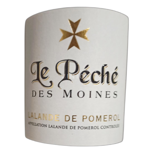 Bordeaux Lalande-de-Pomerol Le Péché des Moines 2019