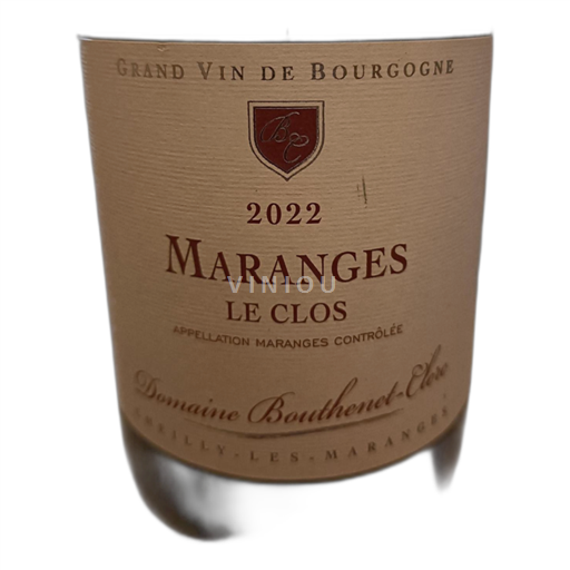 Burgund Maranges Domaine Bouthenet-Clerc Le Clos 2022