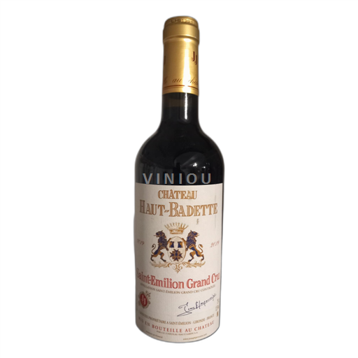 Bordeaux Saint-Émilion Grand Cru Château Haut-Badette 2019