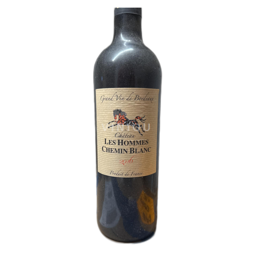 Vin Rouge sec Château Les Hommes Chemin Blanc 2016 France Bordeaux AOC