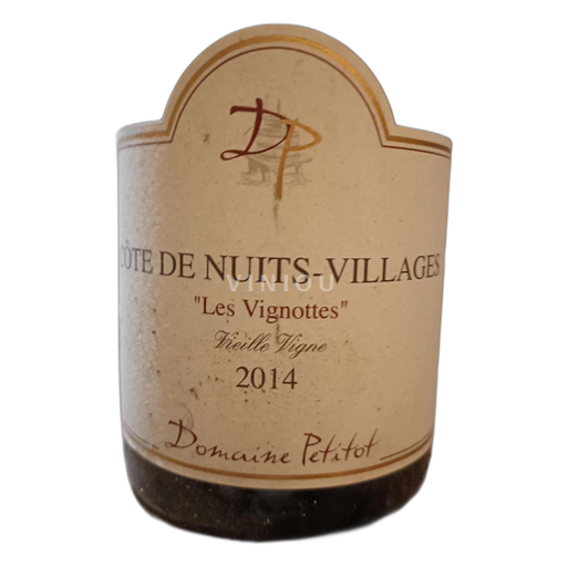 Borgoña Côte de Nuits Villages Domaine Petitot Les Vignottes Vieille Vigne 2014