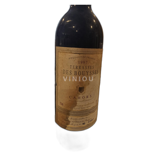 Sydvestfrankrig Cahors Terrasses des Bouysses Réserve du Château 1997