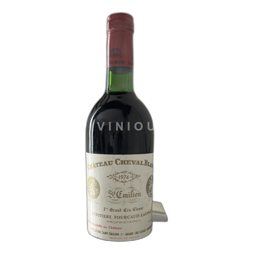 Bordeaux Saint-Émilion Château Cheval Blanc 1er Grand Cru Classé 1974
