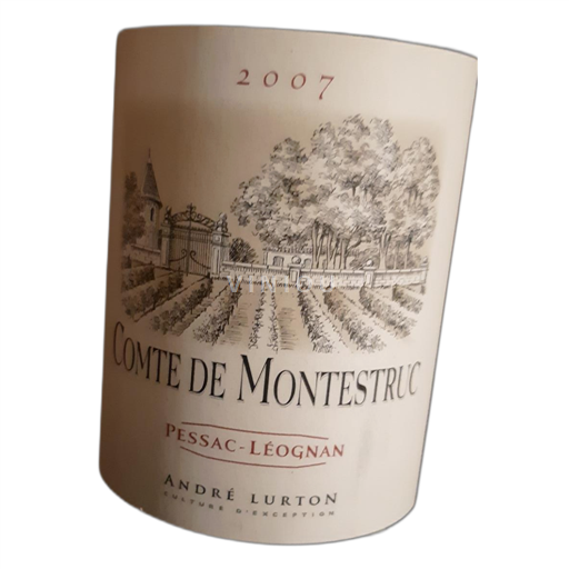 Bordeaux Pessac-Léognan Comte de Montestruc 2007