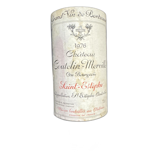Bordeaux Saint-Estèphe Château Coutelin-Merville 1976