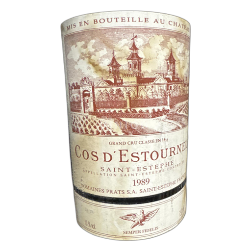 Bordeaux Saint-Estèphe Cos d'Estournel 1989
