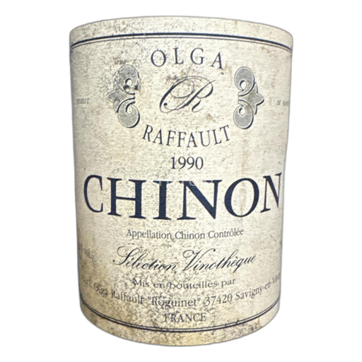 Loirevallei Chinon Olga Raffault Sélection Vinothèque 1990
