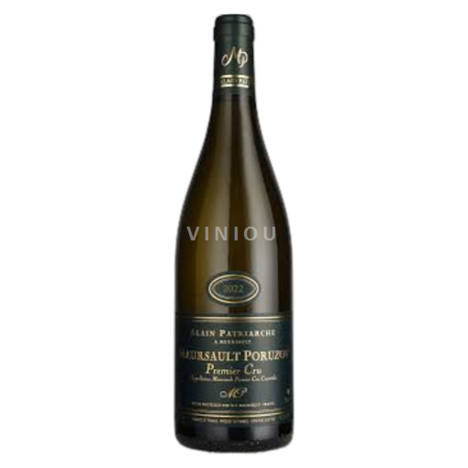 Borgogna Meursault Alain Patriarche Meursault Poruzot Premier Cru 2022