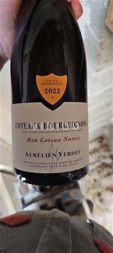 Bourgogne Coteaux bourguignons Aurélien Verdet Mon Coteau Nature 2022