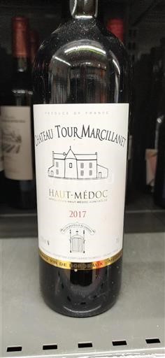 Bordéus Haut-Médoc Château Tour Marcillanet 2017