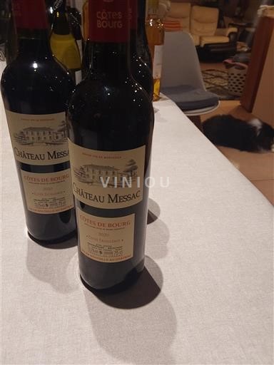 Bordeaux Côtes-de-bourg Château Méssac 2020