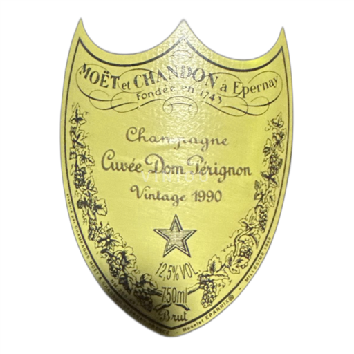Champaña Champán Moët et Chandon Dom Pérignon 1990