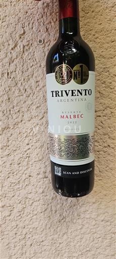 Mendoza No especificado Trivento Reserve 2022