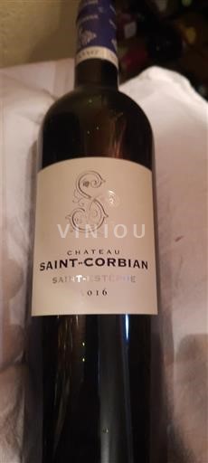 Burdeos Saint-Estèphe Château Saint Corbian 2016
