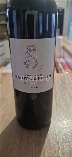 Bordo Сен-Тестеф Château Saint Corbian 2016