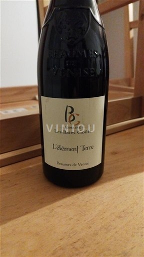 Vallée du Rhône Beaumes de Venise Domaine Les Baies Goûts L'élément Terre 2022