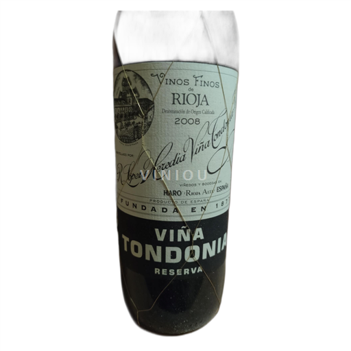 La Rioja Rioja R. López de Heredia Viña Tondonia Reserva 2008