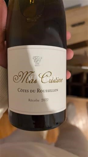 Roussillon Côtes-du-Roussillon Mas Cristine 2022