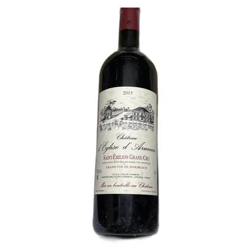 Bordeaux Saint-Émilion Grand Cru Château l'Eglise d'Armens 2015