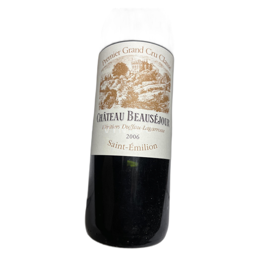 Bordeaux Saint-Émilion Château Beauséjour 2006