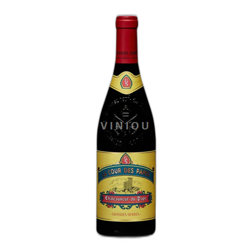 Vin Rouge sec La Cour des Papes 2010 France Vallée du Rhône Châteauneuf-du-pape AOC