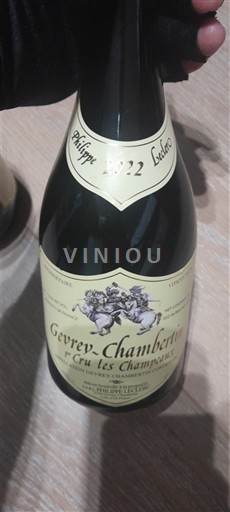Vin Gevrey-chambertin Domaine Philippe Leclerc - 1er Cru Les