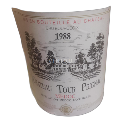 Bordeaux Médoc Chateau Tour Prignac 1988