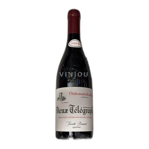 Údolí Rhôny Châteauneuf-du-Pape Vieux Télégraphe La Crau 2019
