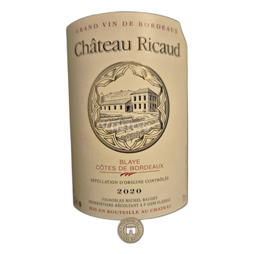 Bordeaux Blaye-Côtes-de-Bordeaux Château Ricaud 2020