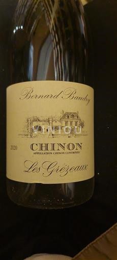 Loiredalen Chinon Bernard Baudry Les Grézeaux 2020