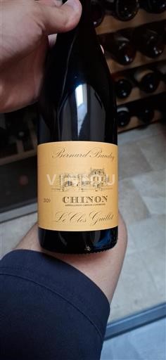 Vallée de la Loire Chinon Bernard Baudry Le Clos Guillot 2020