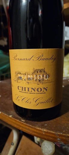 Vale do Loire Chinon Bernard Baudry Le Clos Guillot 2020